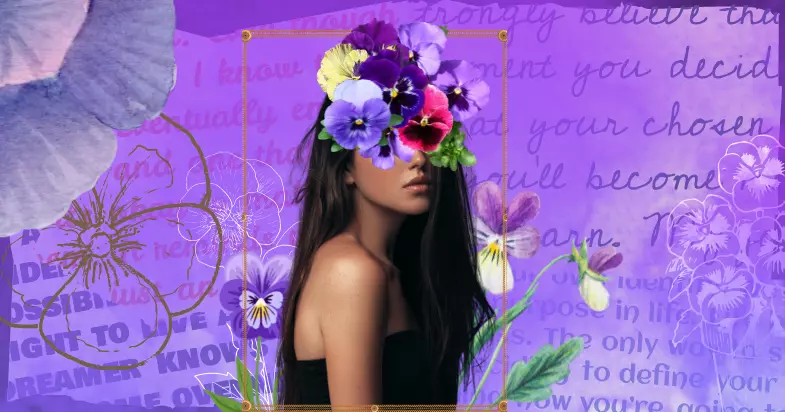 Pansy flower meaning blog cover