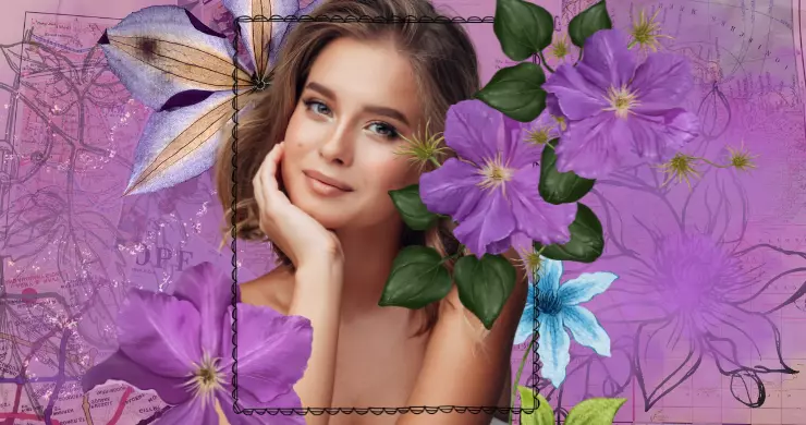 Clematis flower meaning blog cover