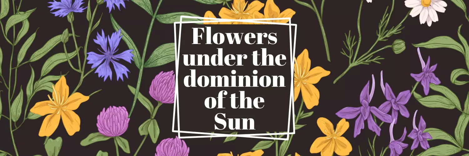 flower under the dominion of the sun